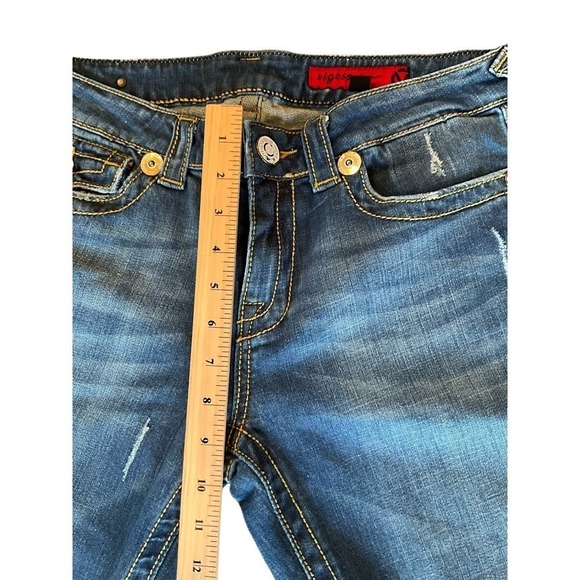 Vigoss Jeans Women's Size 11/12 Blue Denim Bootcut Leg Mid Rise Medium Wash - Picture 5 of 7